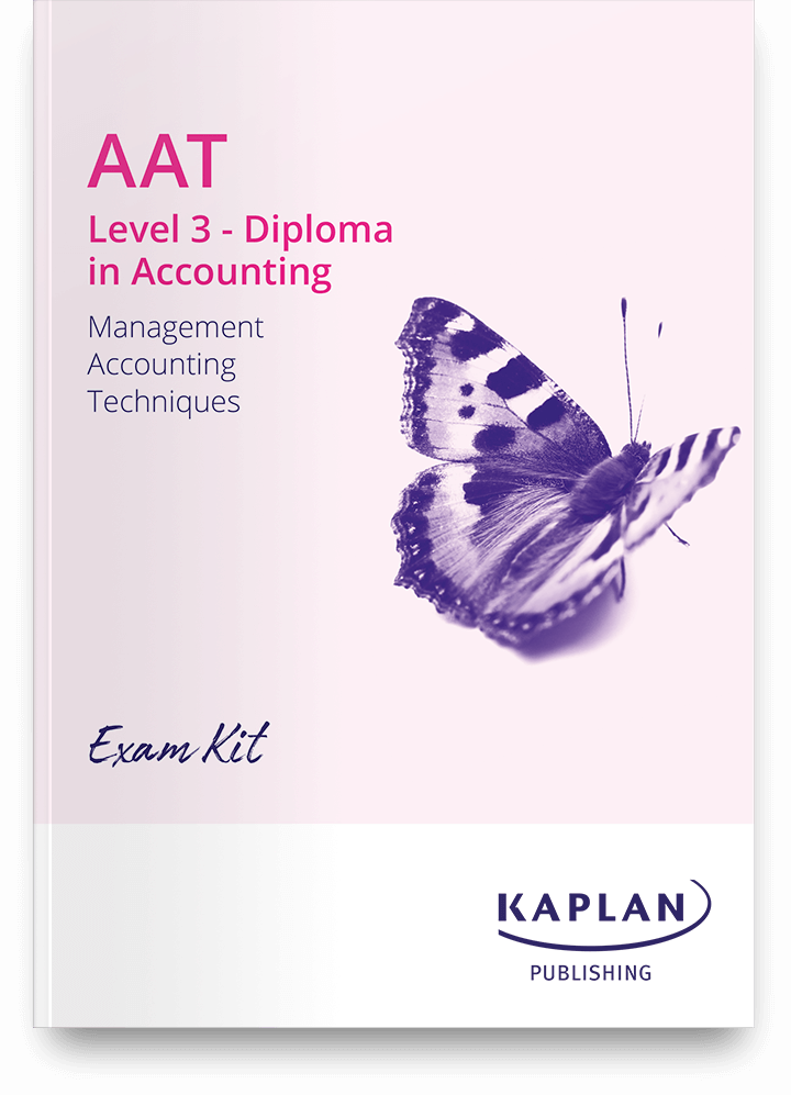 An image of the book for Exam Kit for Management Accounting Techniques