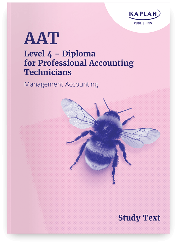 An image of the book for Management Accounting Study Text