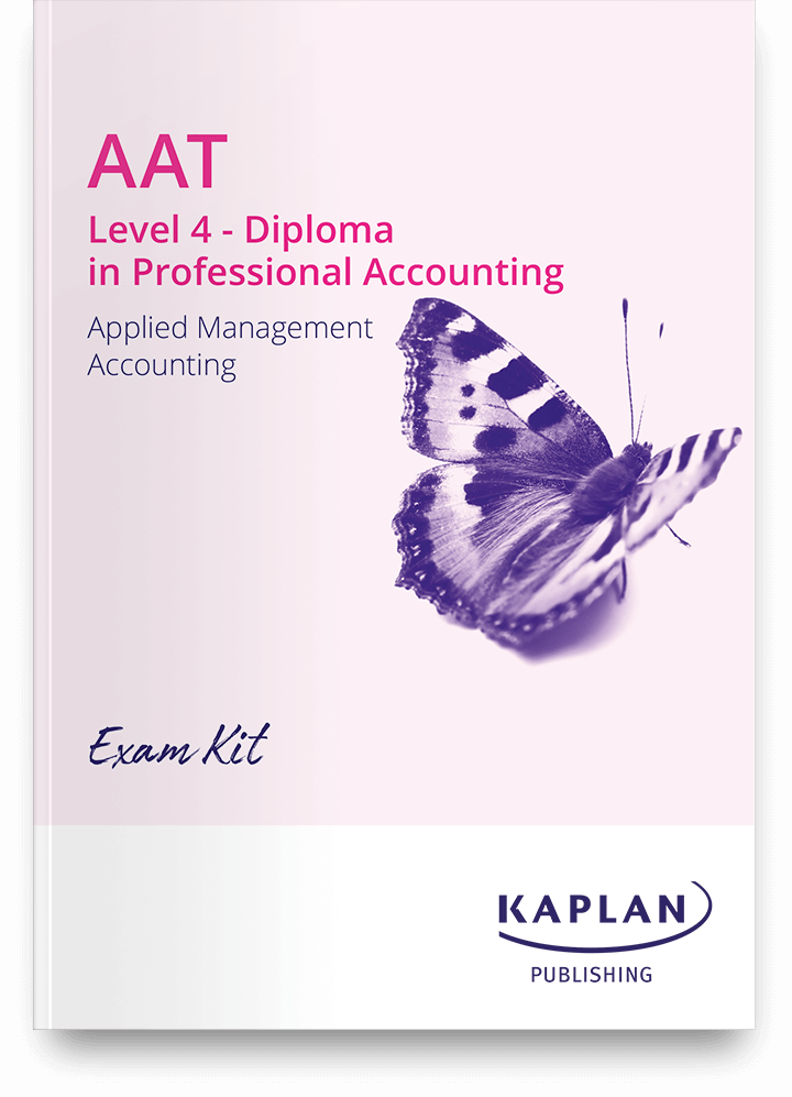 An image of the book for Exam Kit for Applied Management Accounting