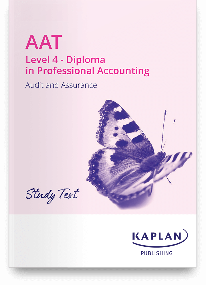 An image of AAT Audit and Assurance Study Text