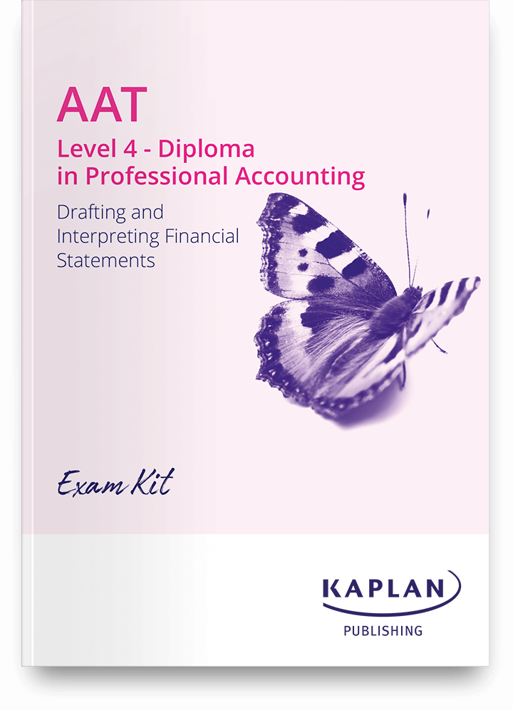 An image of AAT Drafting and Interpreting Financial Statements Exam Kit