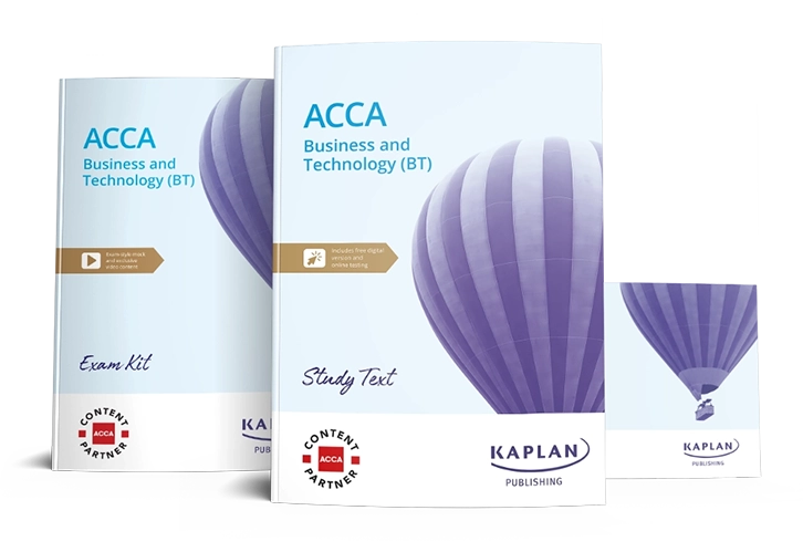 An image of the book for ACCA Business and Technology Essentials Pack