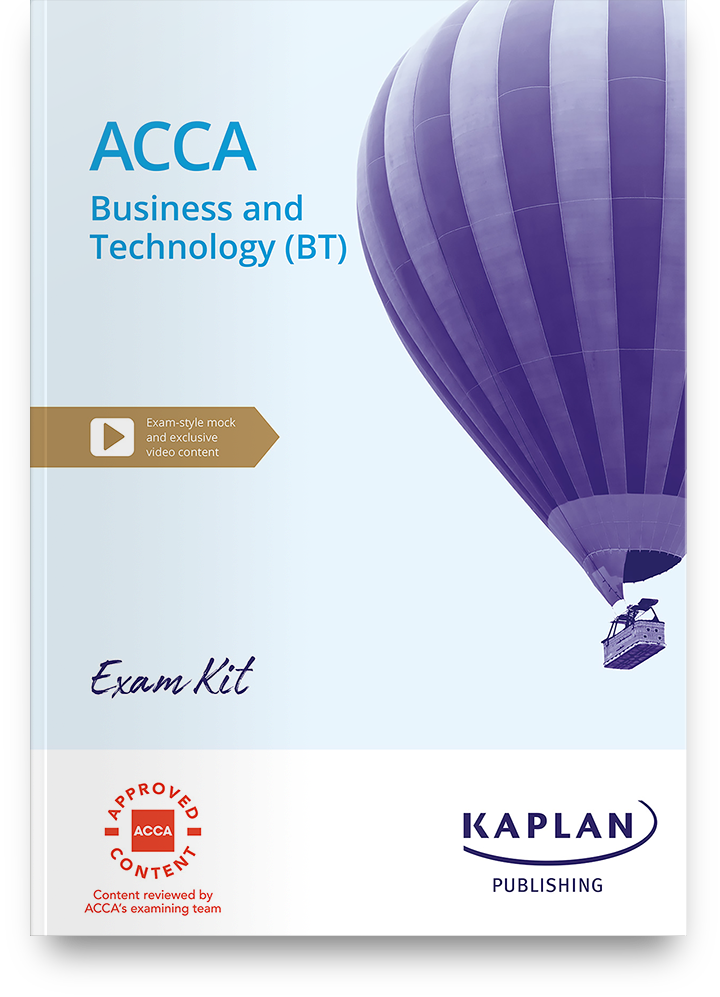 An image of ACCA Business and Technology (BT) Exam Kit