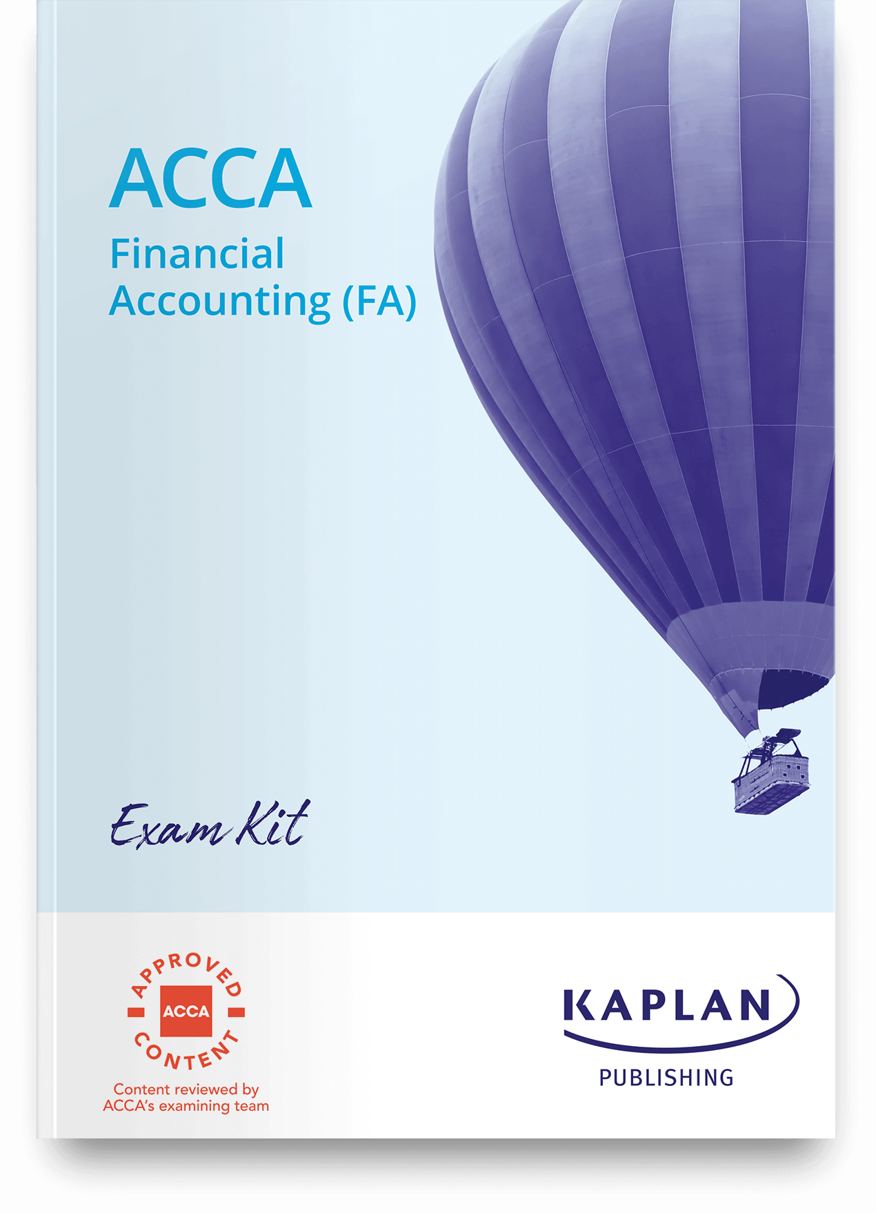 Approved Study Materials For ACCA Financial Accounting FA | Kaplan ...