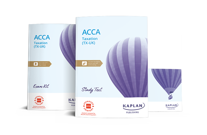 ACCA Taxation (TX) Essentials Pack cover