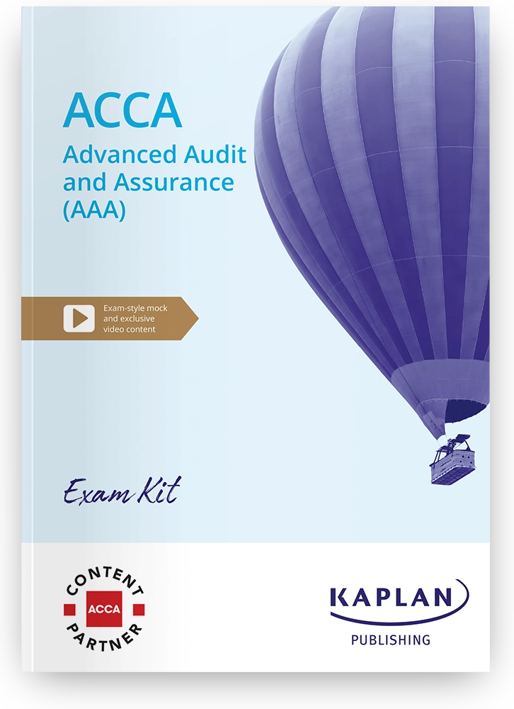 An image of ACCA Advanced Audit and Assurance (AAA) Exam Kit