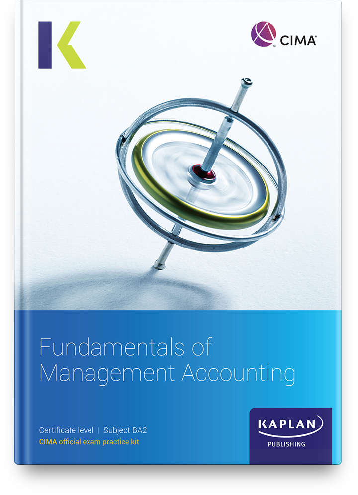An image of the book for CIMA Certificate - Fundamentals of Management Accounting (BA2) - Exam Kit