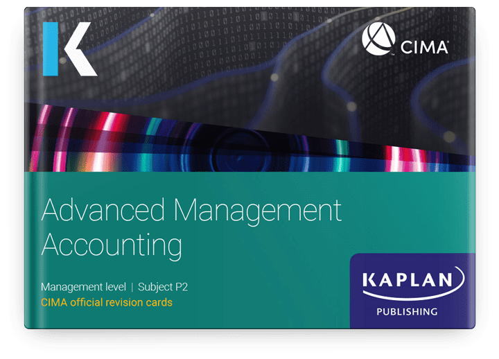 An image of the book for CIMA Professional Management Advanced Management Accounting (P2) Revision Cards