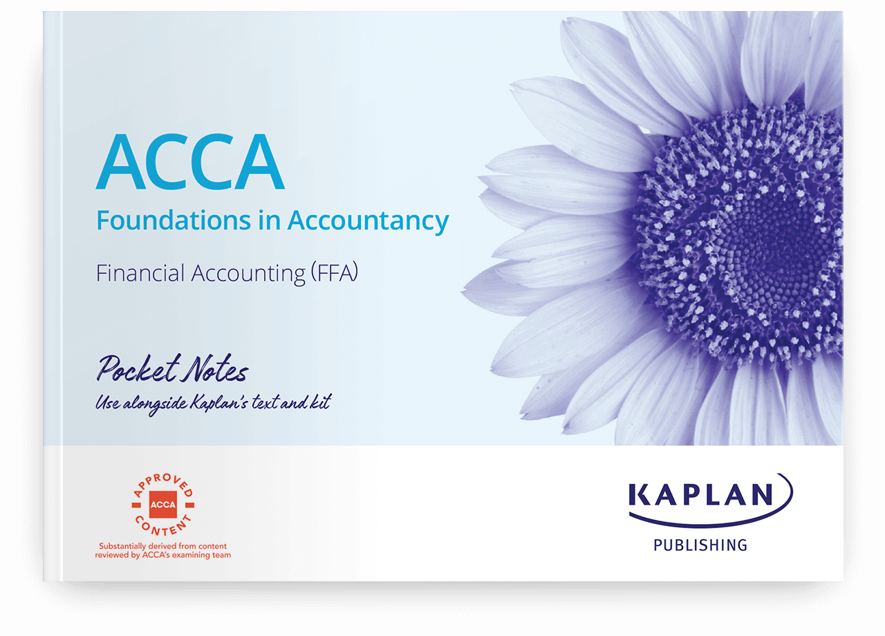 Study Materials For ACCA Financial Accounting FFA | Kaplan Publishing